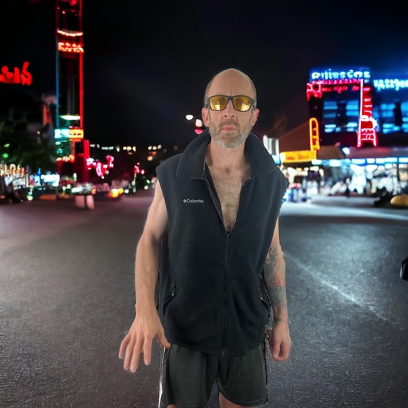 Columbia Black Zip Up Fleece Vest Core Interchange XL - Picture 2 of 13